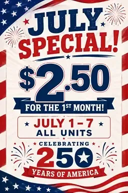 july 4 promo